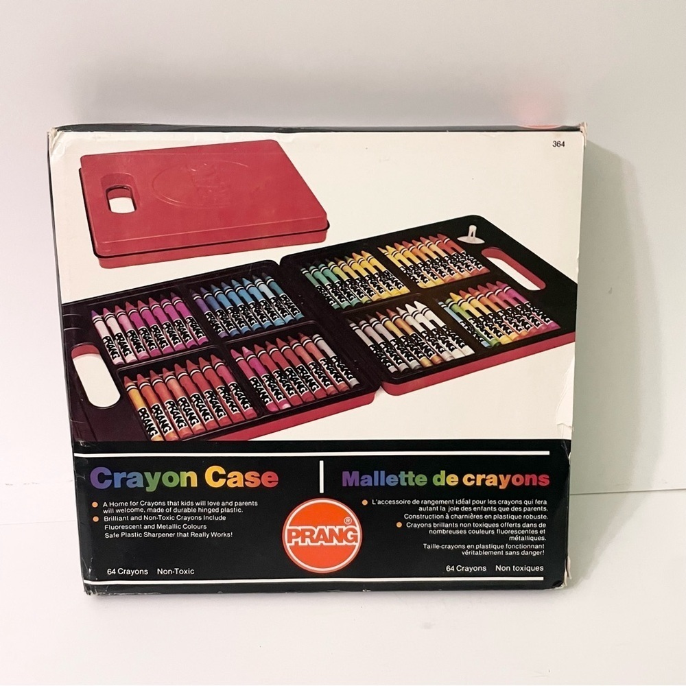 Prang Crayon Case with 64 Crayons